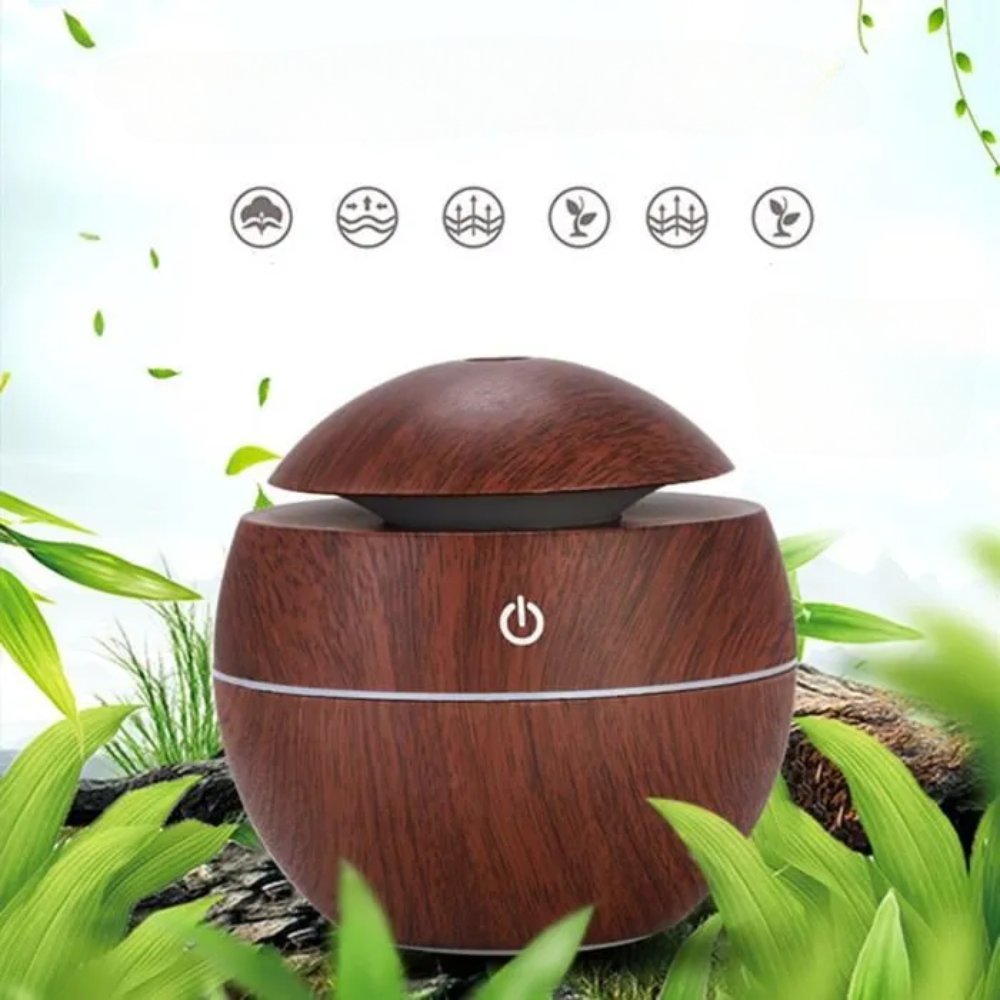 Diffuseur d'huiles essentielles ZenAroma pour une ambiance apaisante, humidification de l'air, diffuseur d'aromathérapie pour relaxation, bien-être et réduction du stress