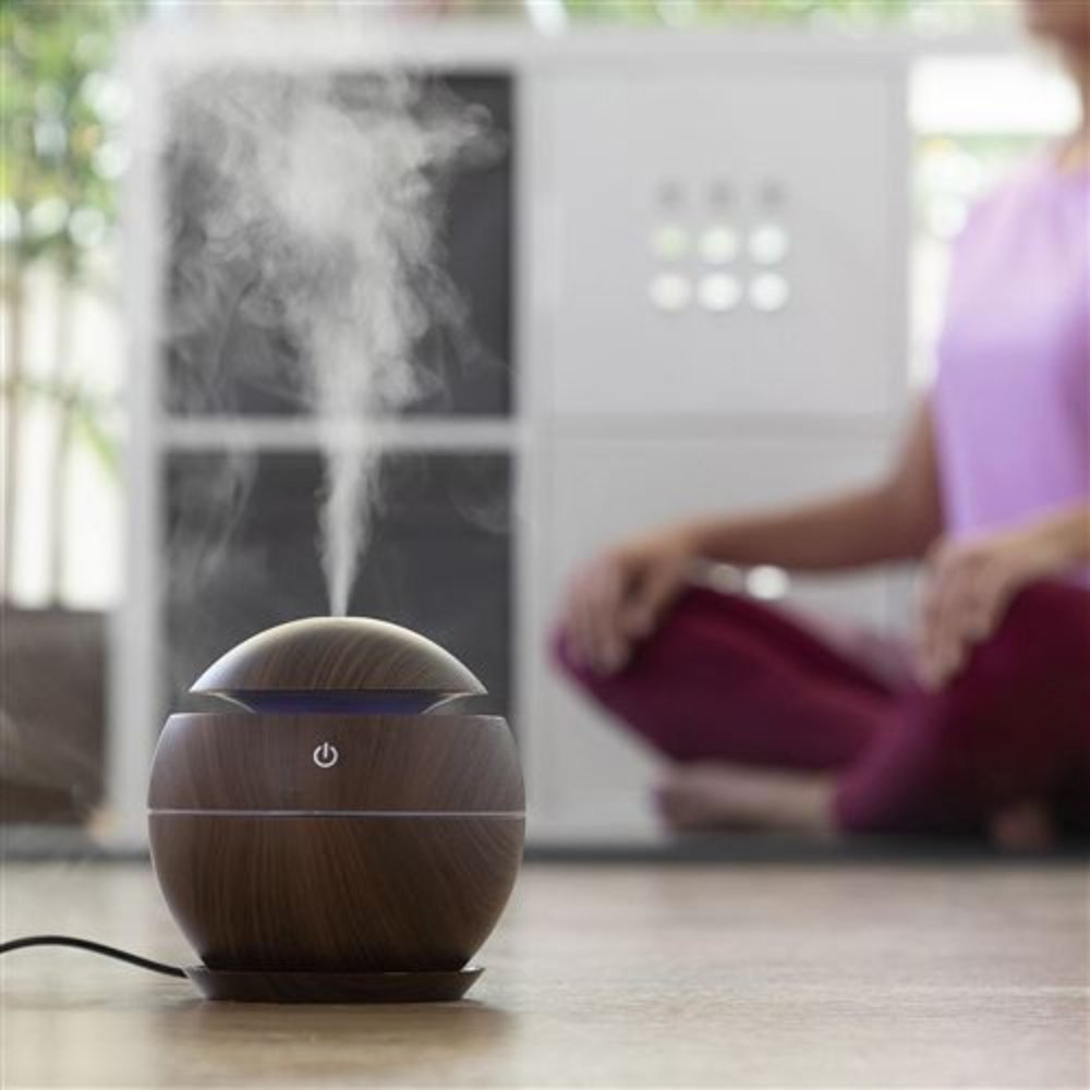 Diffuseur d'huiles essentielles ZenAroma pour une ambiance apaisante, humidification de l'air, diffuseur d'aromathérapie pour relaxation, bien-être et réduction du stress